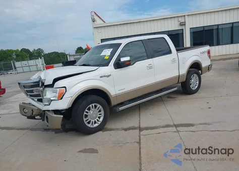 2012 Ford F-150 King Ranch from USA, damaged, VIN 1FTFW1ET4CKD47115